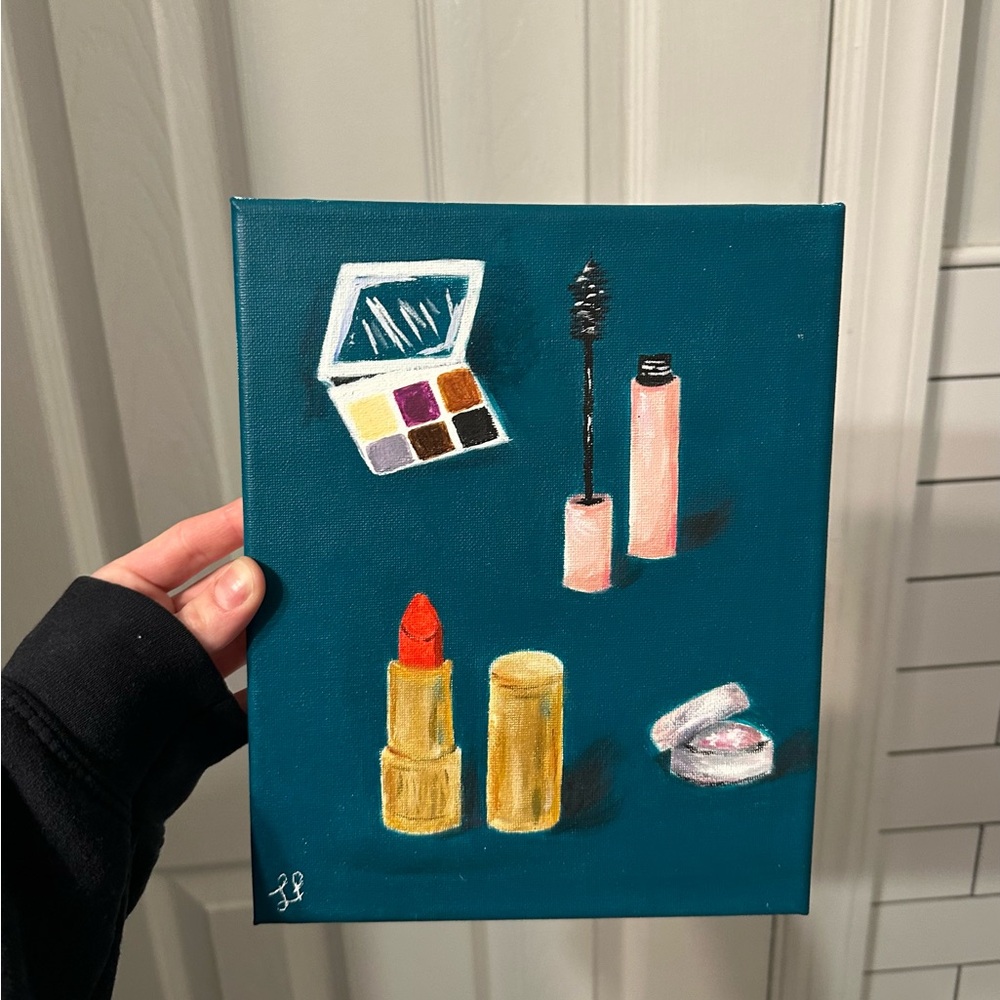 Makeup Acrylic Painting